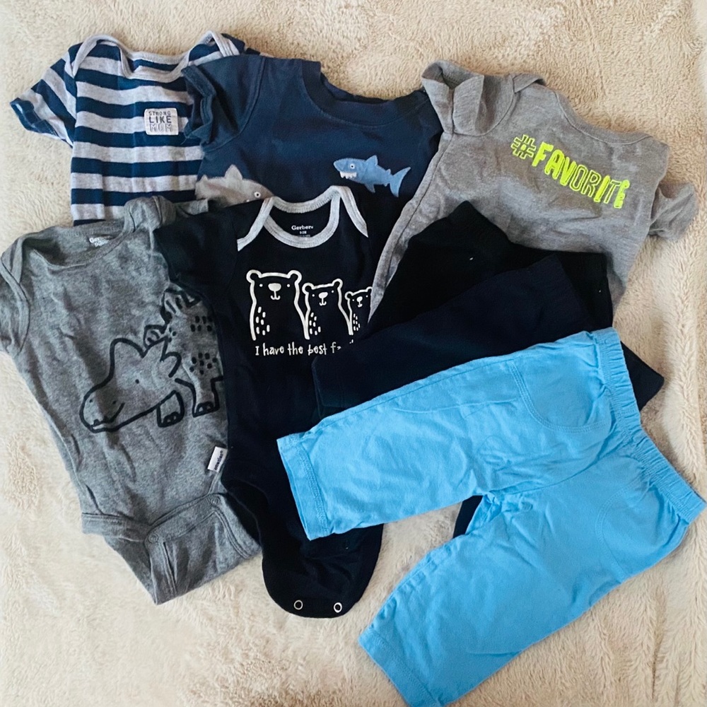 Baby boy bundle 0-3 months
